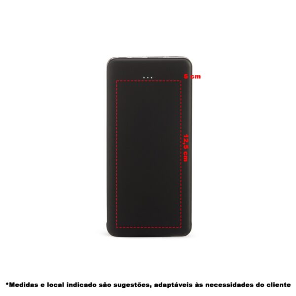 Power Bank 10.000mAh com Indicador LED - Image 5