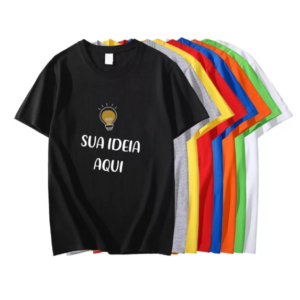 👕 Camiseta Personalizada 100% Algodão Premium